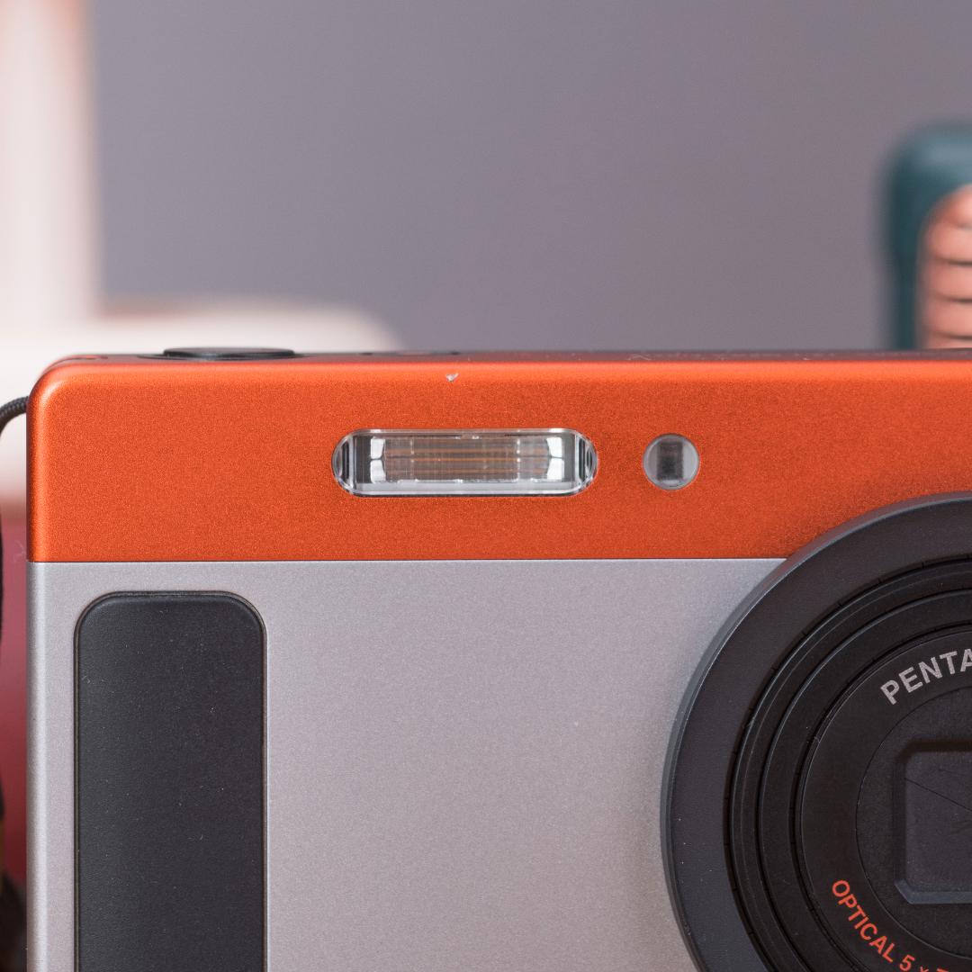 可愛いすぎるコンデジ】PENTAX optio H90 オレンジ×シルバー