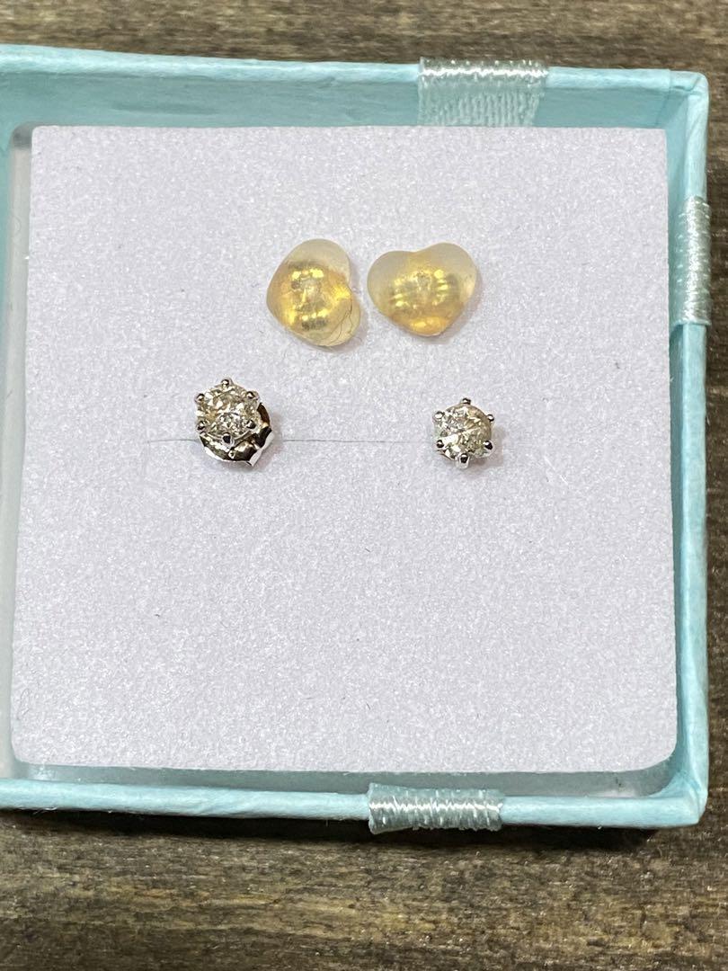 プラチナ900 3mmダイヤモンドのピアス