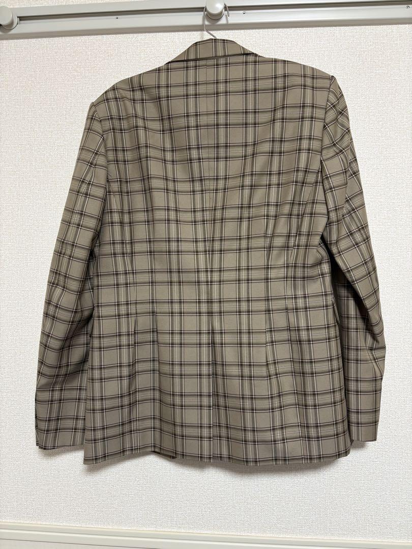 DRIES VAN NOTEN チェック柄 テーラードジャケット