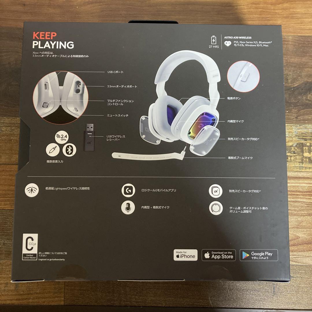 logicool ワイヤレスゲーミングヘッドフォン astro A30