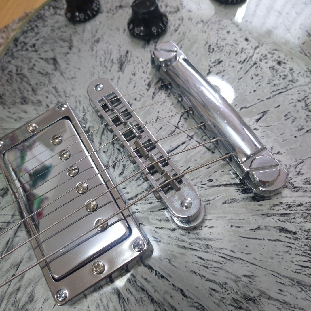 Burny レスポールカスタムタイプ RLC-55PLB エレキギター