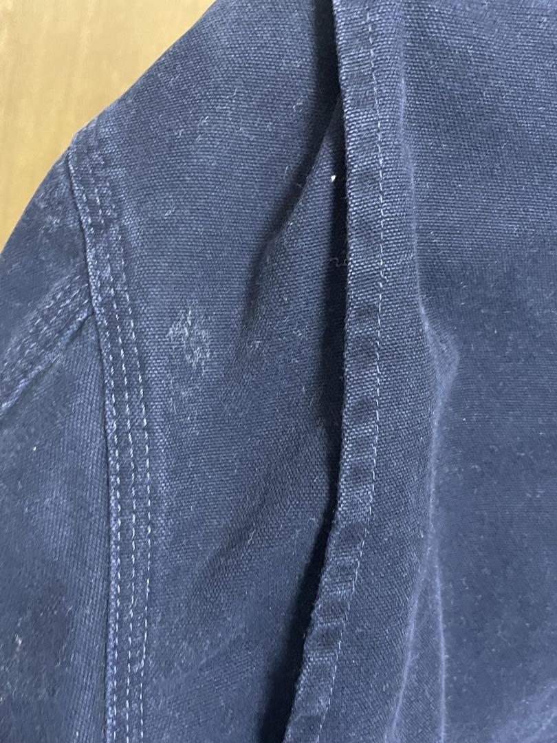 B*e様 カーハート　Carhartt ネイビー コットン　シェルパラインドジャ