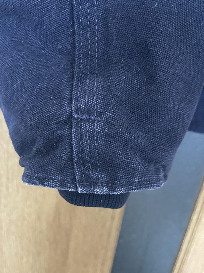 B*e様 カーハート　Carhartt ネイビー コットン　シェルパラインドジャ