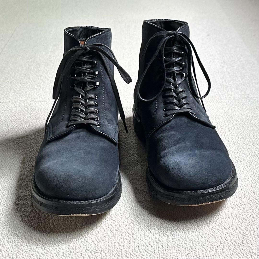 品質満点 Alden N6811H ネイビースエードブーツ US8.5 靴 - 靴