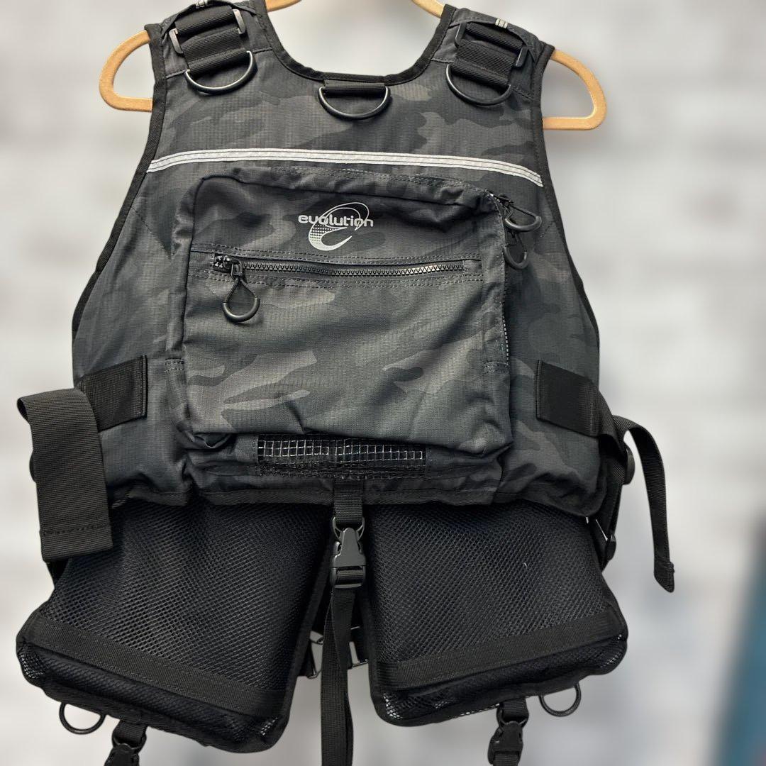 J-FISH エボリューション　ライフジャケット　サイズF 整理番号M1 J-FISH エボリューション ライフジャケット サイズF 整理番号M1
