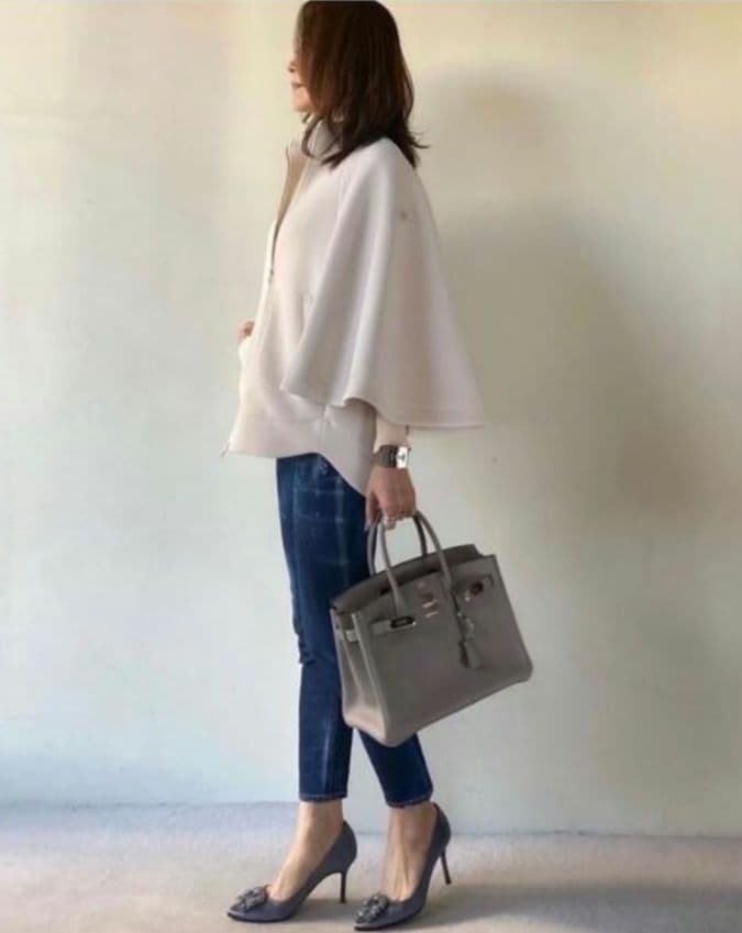 スタンド ジップポンチョ