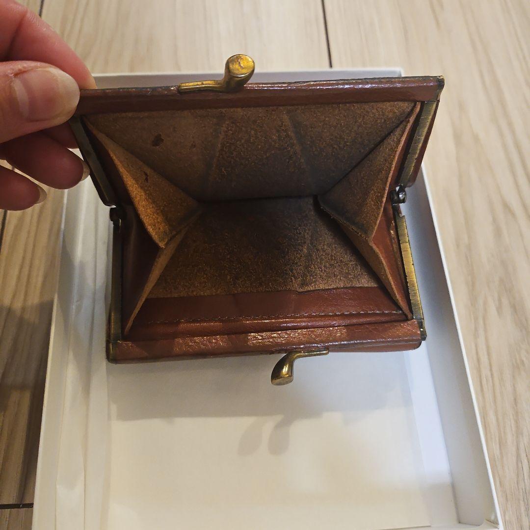 IL BISONTE 三つ折り財布 ブラウン - メルカリ