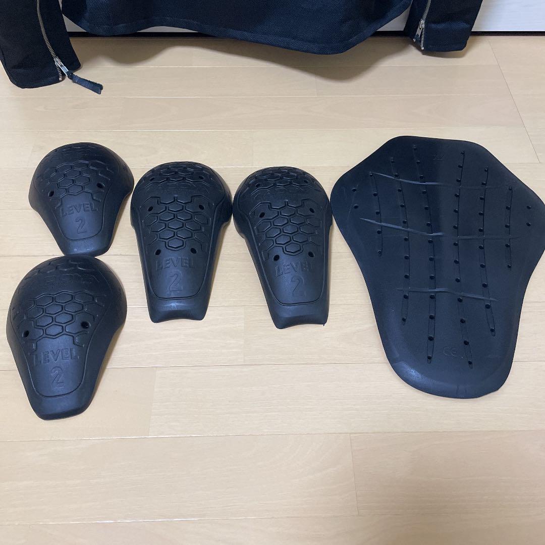 定番低価 KADOYA サイズ4L パッド付き zEkq7-m58701922633 メッシュジャケット 大得価格安