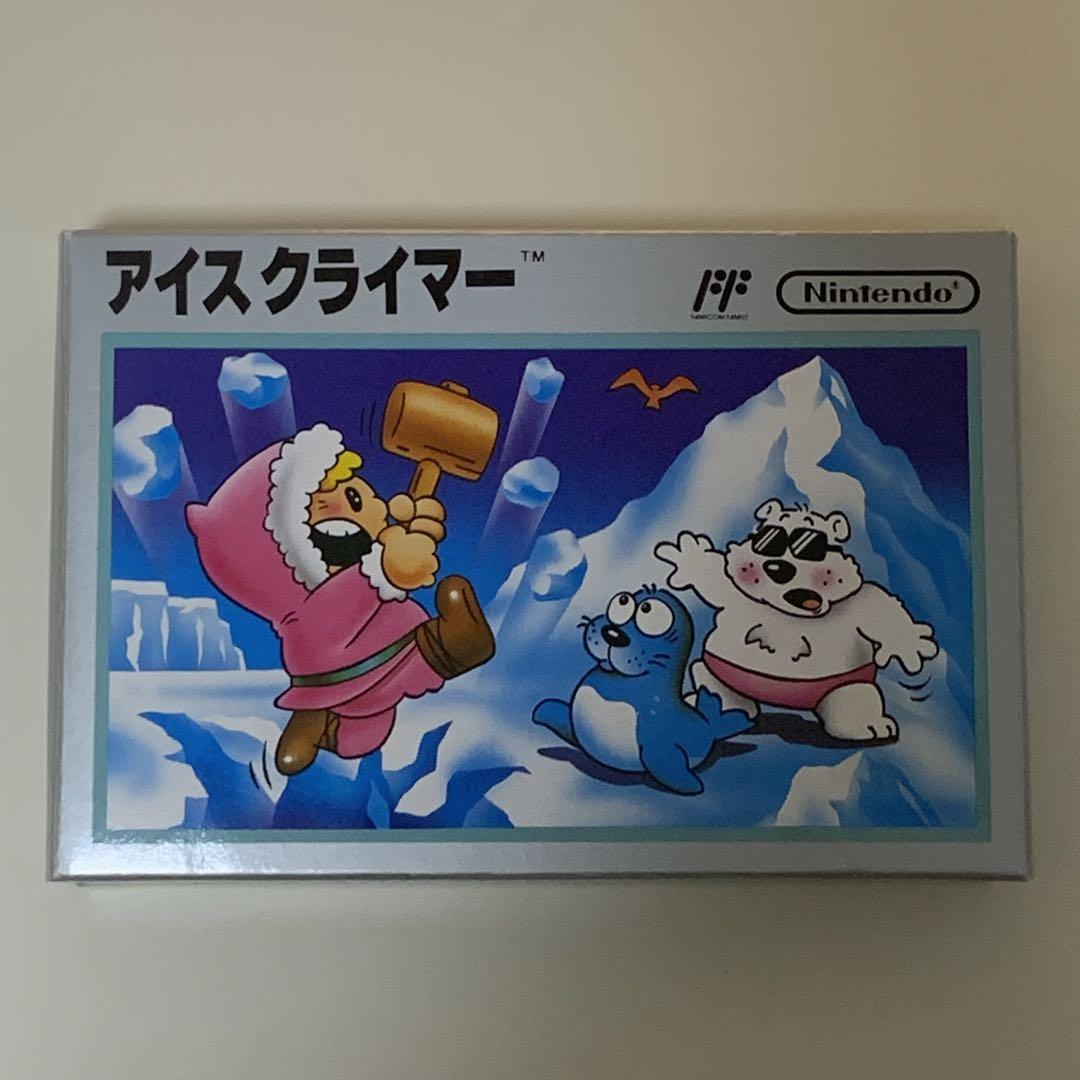 【FC】 アイスクライマー 後期ver FFマーク ファミコン