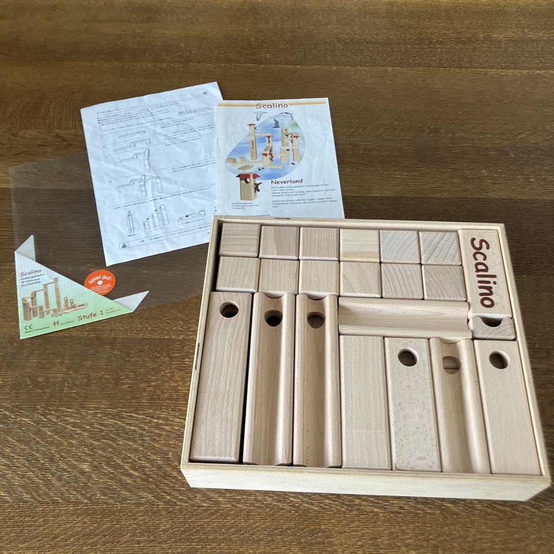 Scalino バランスゲーム 木製ブロックセット