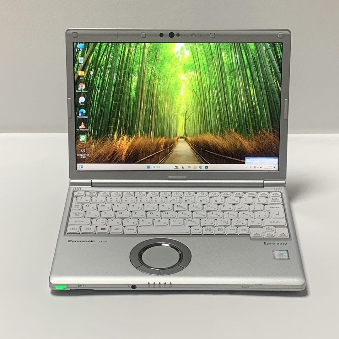 レッツノート SV8 SSD256GB バッテリーほぼ新品 パソコンPC
