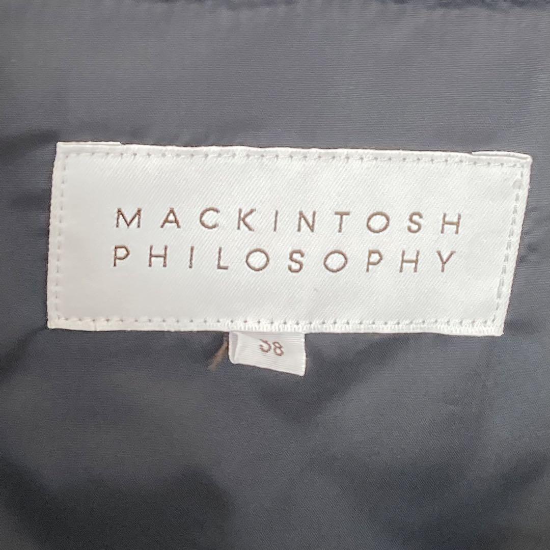 MACKINTOSH PHILOSOPHY キルティングライトアウター 38 紺
