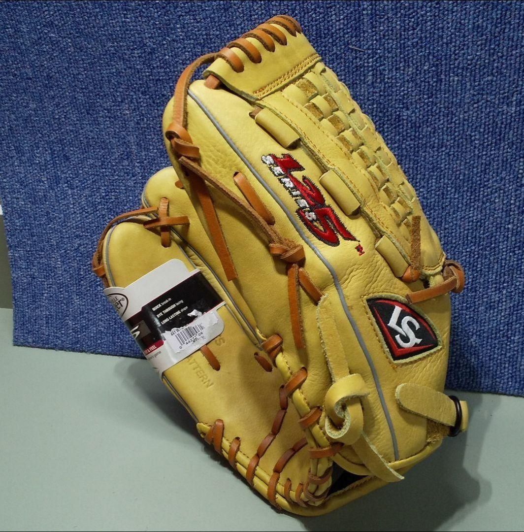ルイスビルスラッガー社製 革レザー左投げ 12.5 fv9hH-m58712542506 大人野球グローブ 硬式 低価超歓迎