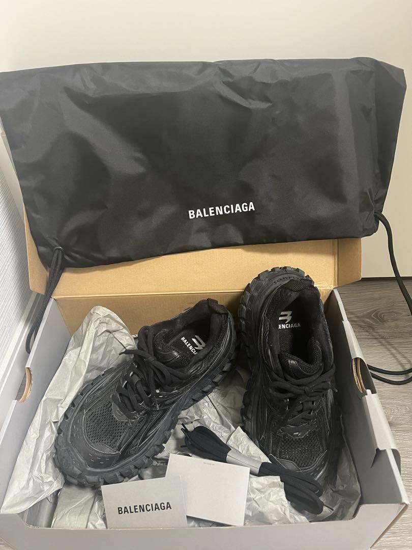 BALENCIAGA Defender スニーカー ブラック サイズ：36 - メルカリ
