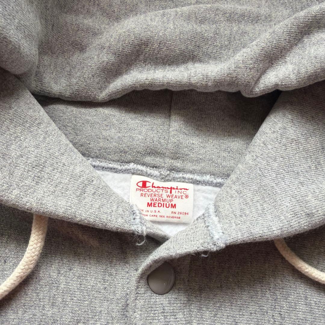 USA製　Champion Reverse Weave パーカー M グレー