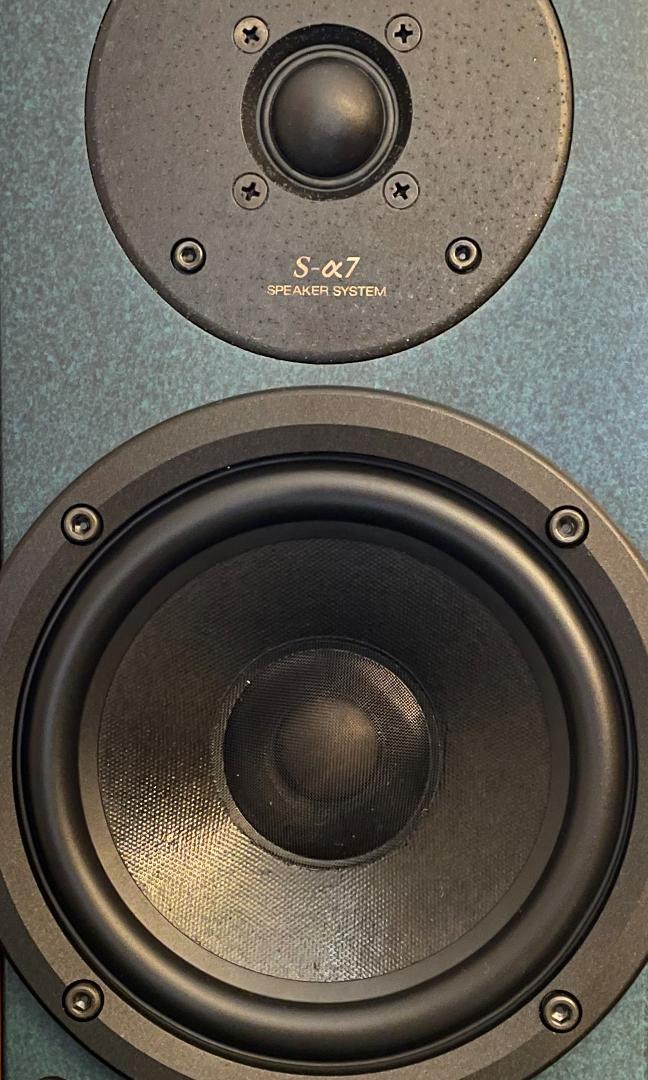SANSUI サンスイ S-α7 ウーファ ラバーエッジに交換済 SANSUI サンスイ S-α7 ウーファラバーエッジに交換済
