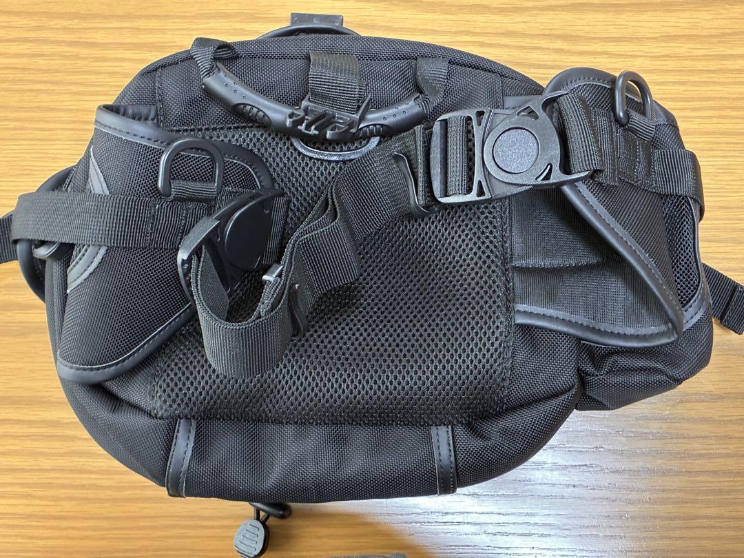 美品 クシタニ ヒップバッグ ブラック