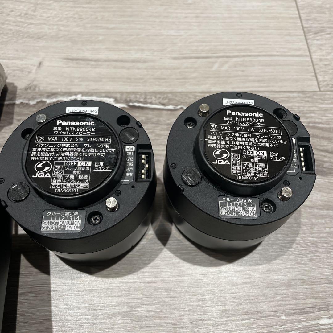 美品 パナソニック Bluetoothスピーカー NTN88004Bセット