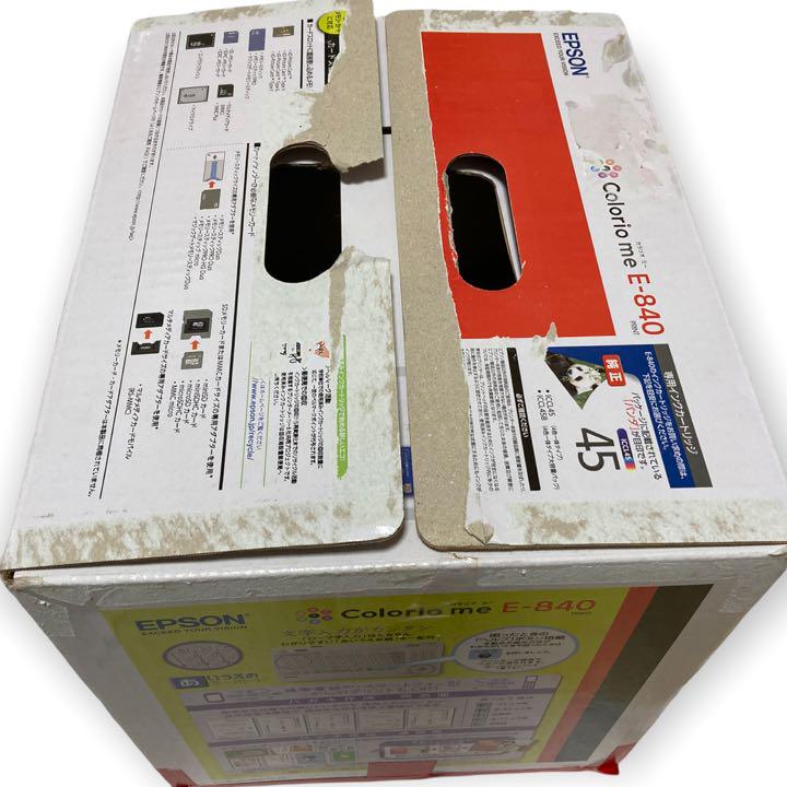 エプソン Colorio me E-840 yYWbk-m58724292907 EPSON コンパクトプリンター 低価安い