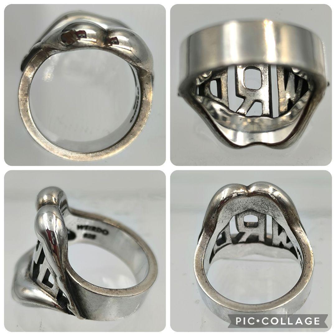 極美品✨レア✨WEIRDO ウィアード LIPS RING　Silver925 極美品✨レア✨WEIRDO ウィアード LIPS RING Silver925 - メルカリ