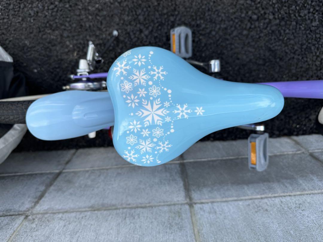 アナ雪　エルサ　アナ　子供用　自転車 16インチ