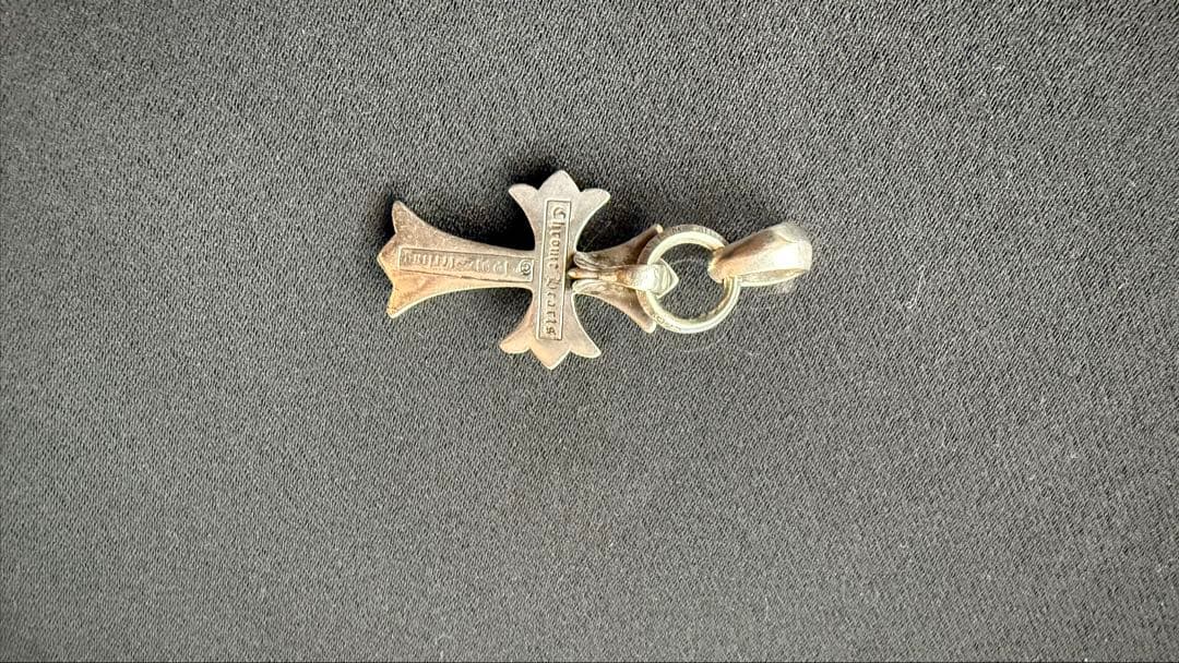 インボイス原本クロムハーツCHクロスペンダントwithベイル