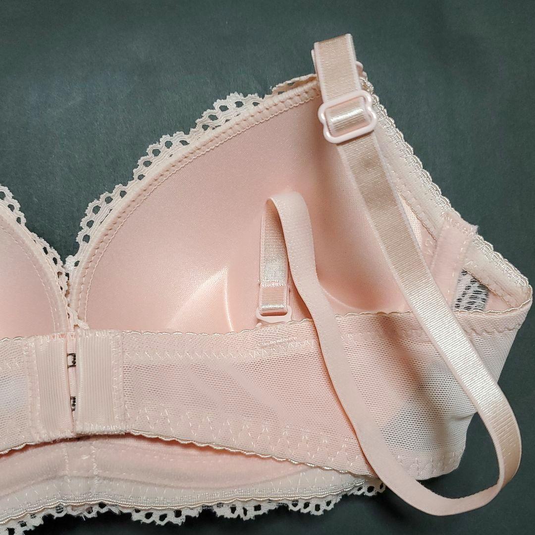 【新品未使用】PGブラ ノンワイヤー ショーツset Mサイズ ピンク ピンクピンクピンク PINK PINK PINK 【お任せ】ノンワイヤーブラ