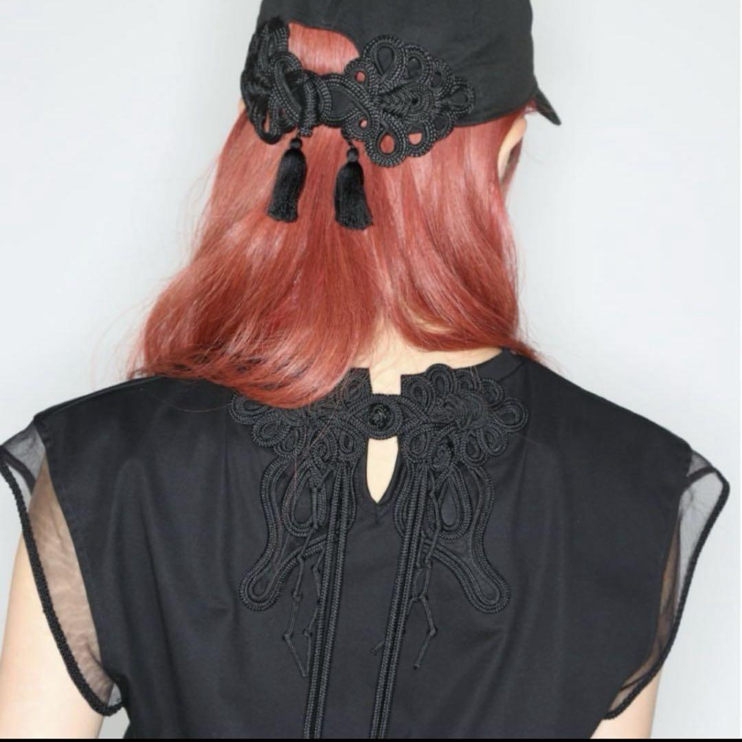 tanakadaisuke China ribbon cap チャイナキャップ - メルカリ