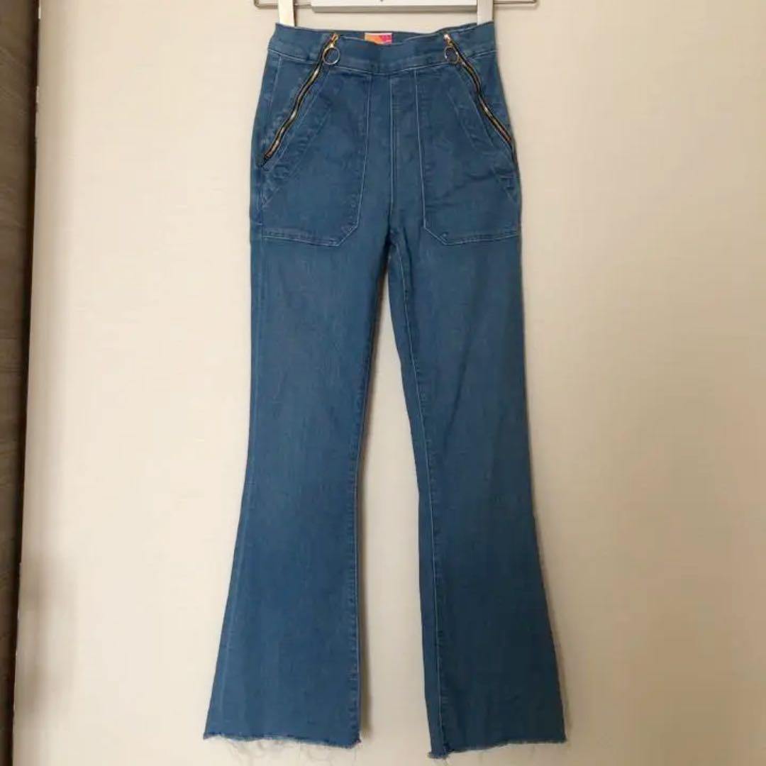 美品‼️ レア‼️mother(マザー),ブーツカットデニム,24,インディゴ 美品‼️ レア‼️mother(マザー),ブーツカットデニム,24,インディゴ