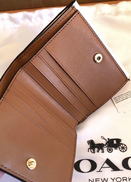 2022豊富な COACH ジョージー スモールウォレット Dy9i0-m58735395917 財布 国産HOT