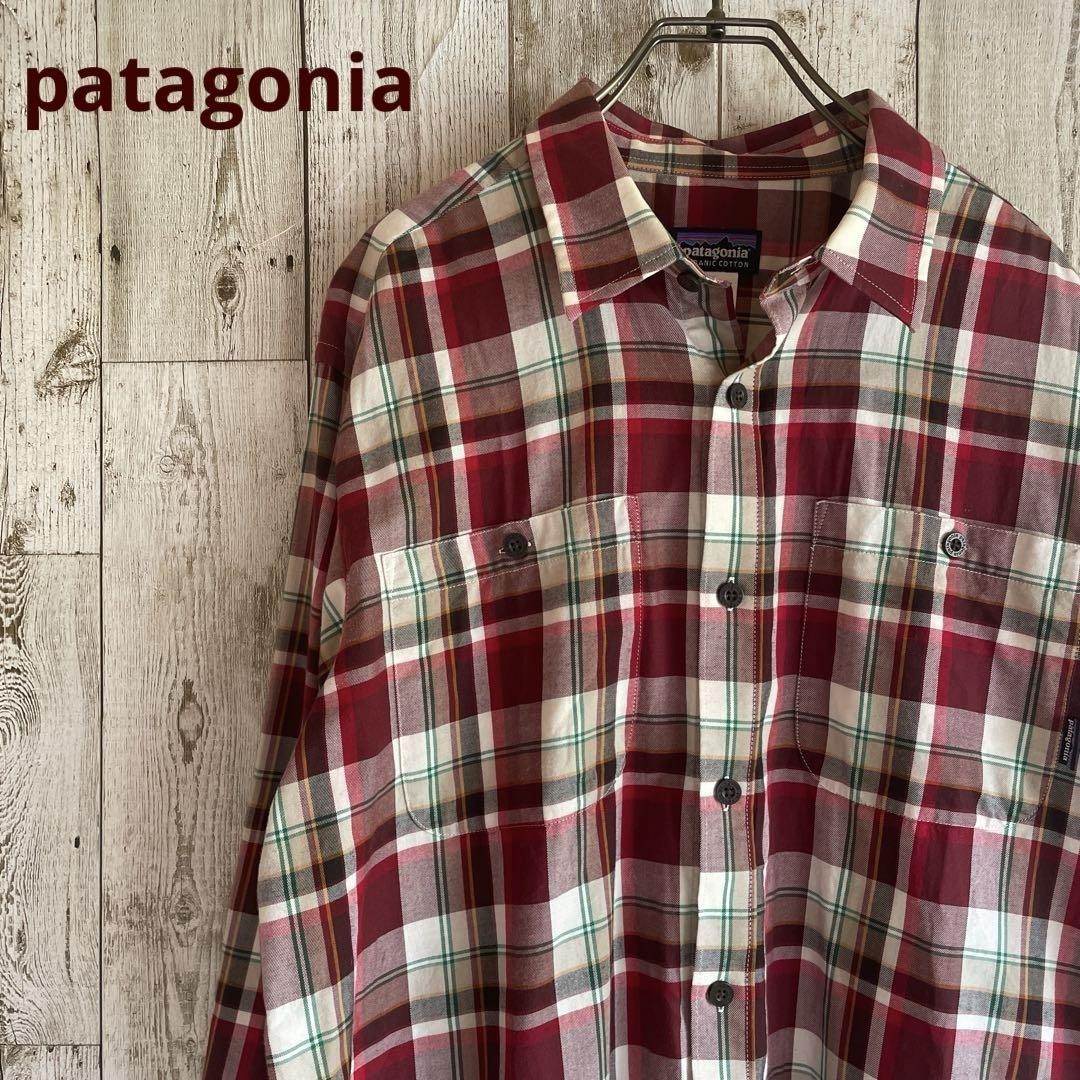 【大人気】patagonia shirts CHECK 11年製
