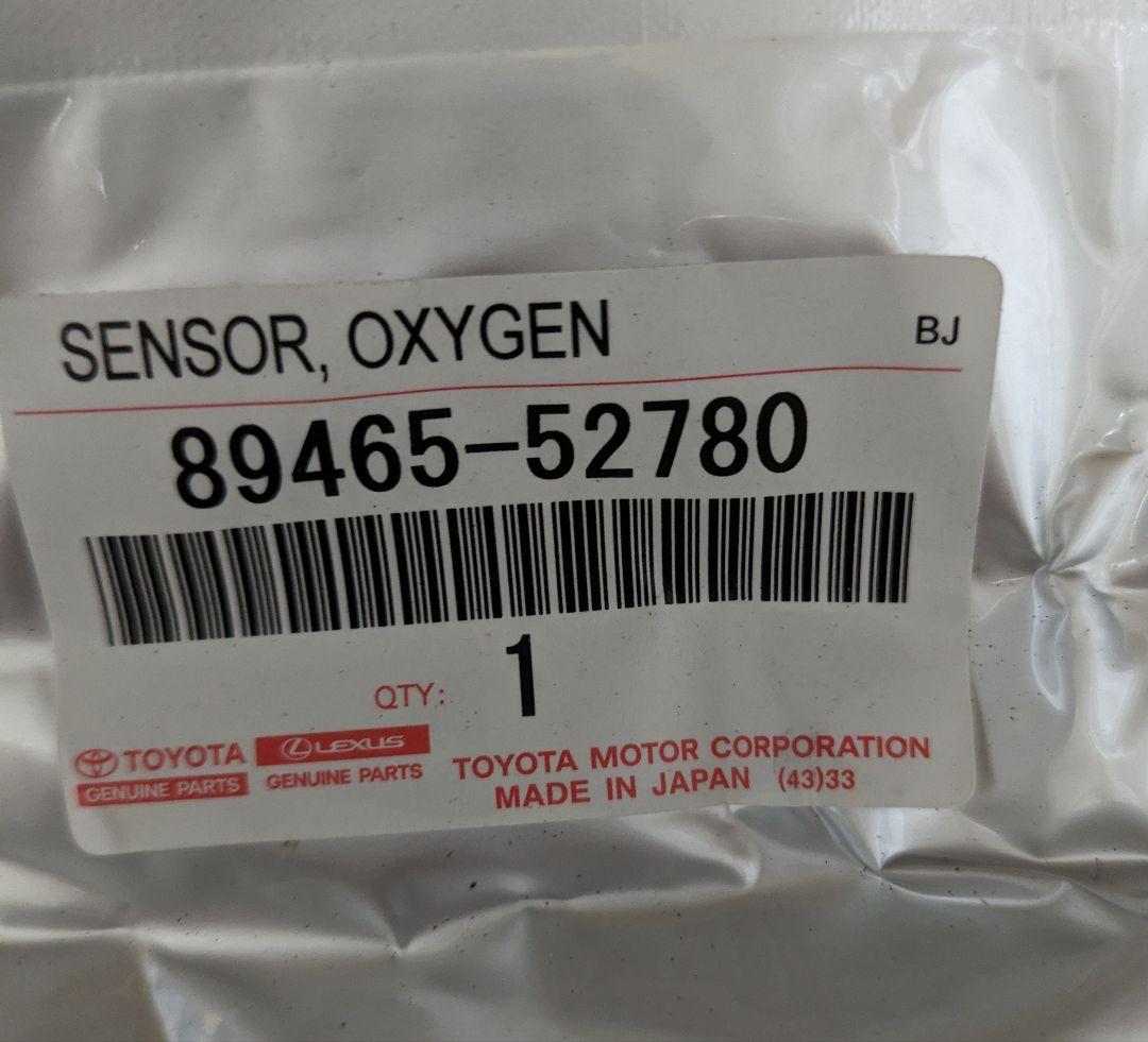 トヨタ　純正　O2センサー　89465-52780
