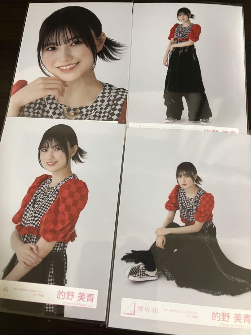的野美青　生写真コンプ 的野美青 櫻坂46 生写真 12種 コンプ ② - メルカリ