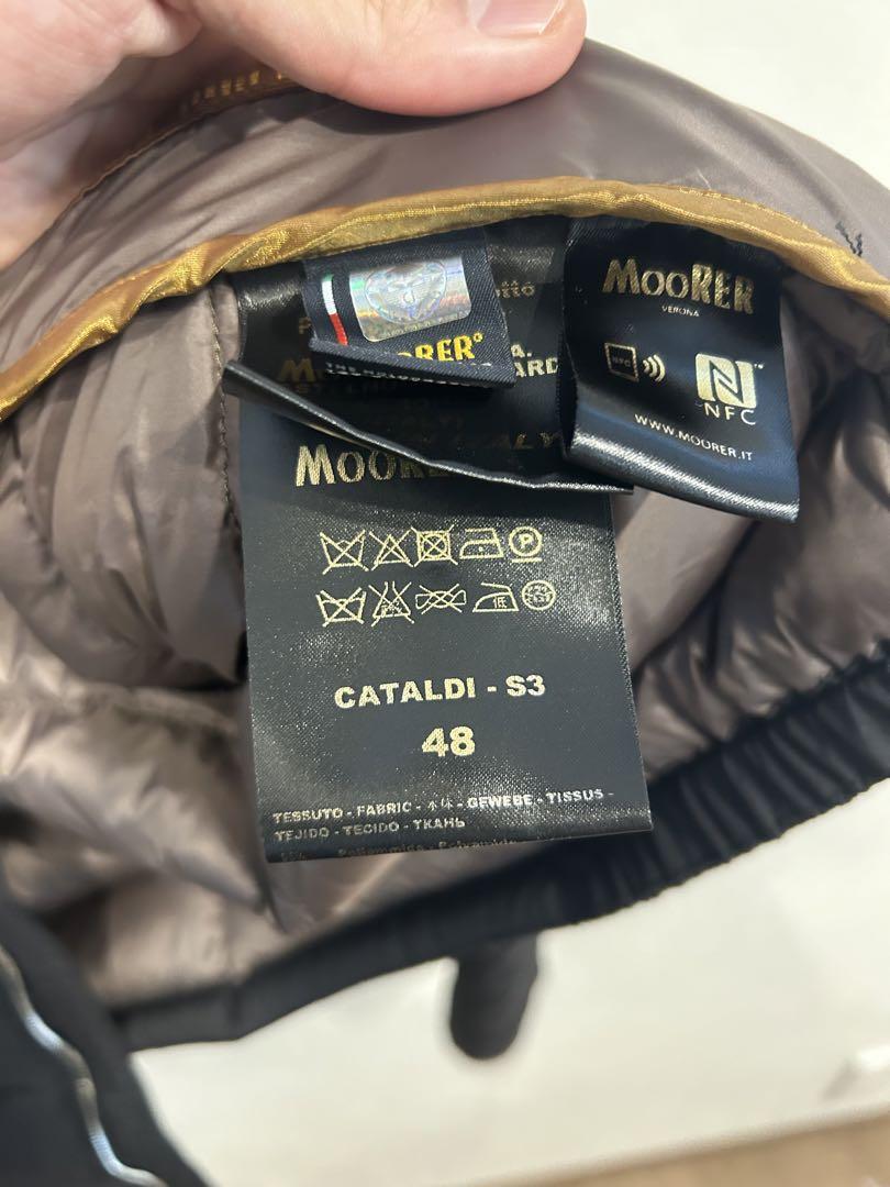 MOORER CATALDI - S3 サイズ48 ブラック ムーレー NERO