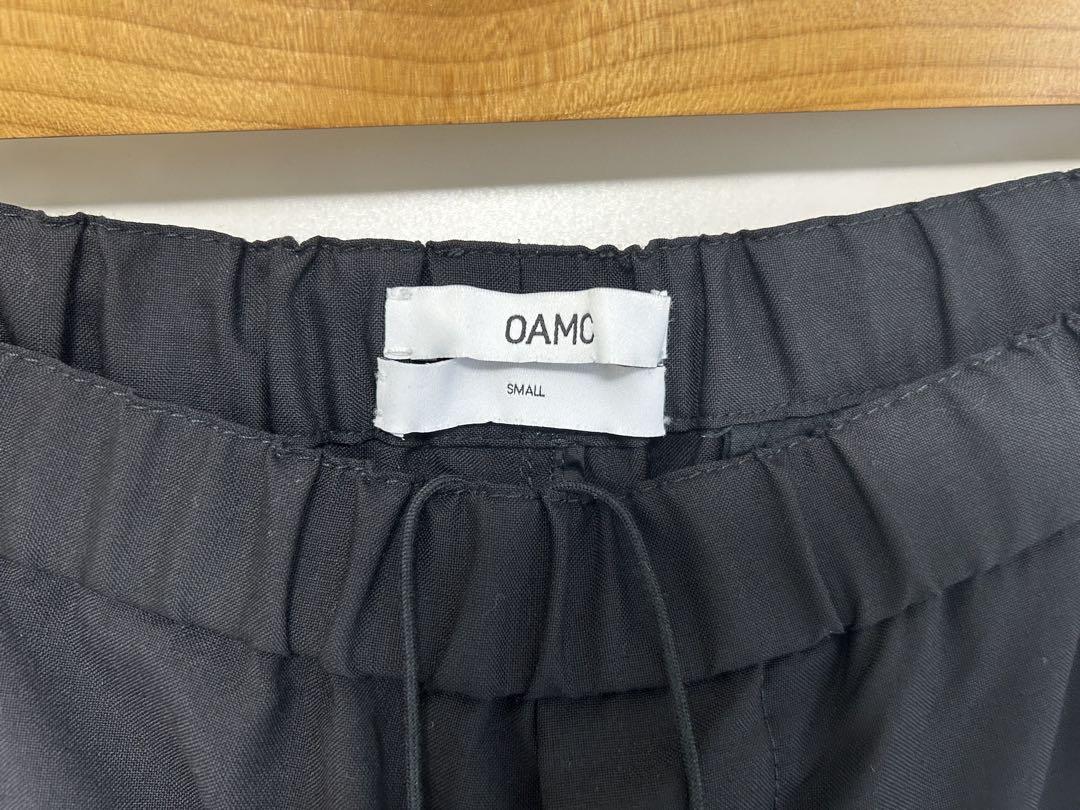 OAMC サマーウール イージークロップドパンツ 黒 Sサイズ - メルカリ