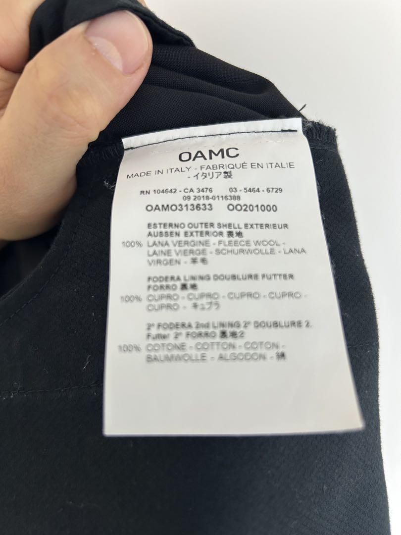 OAMC サマーウール イージークロップドパンツ 黒 Sサイズ - メルカリ