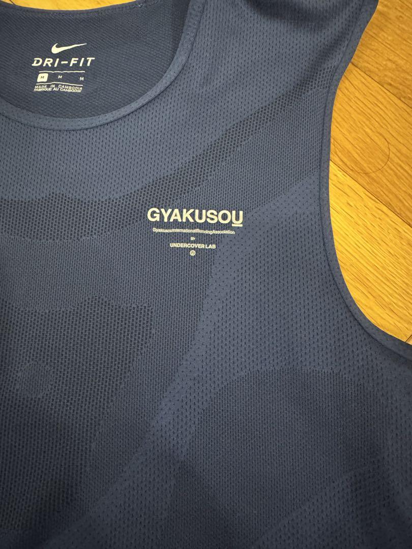 GYAKUSOU タンクトップ M ブルー