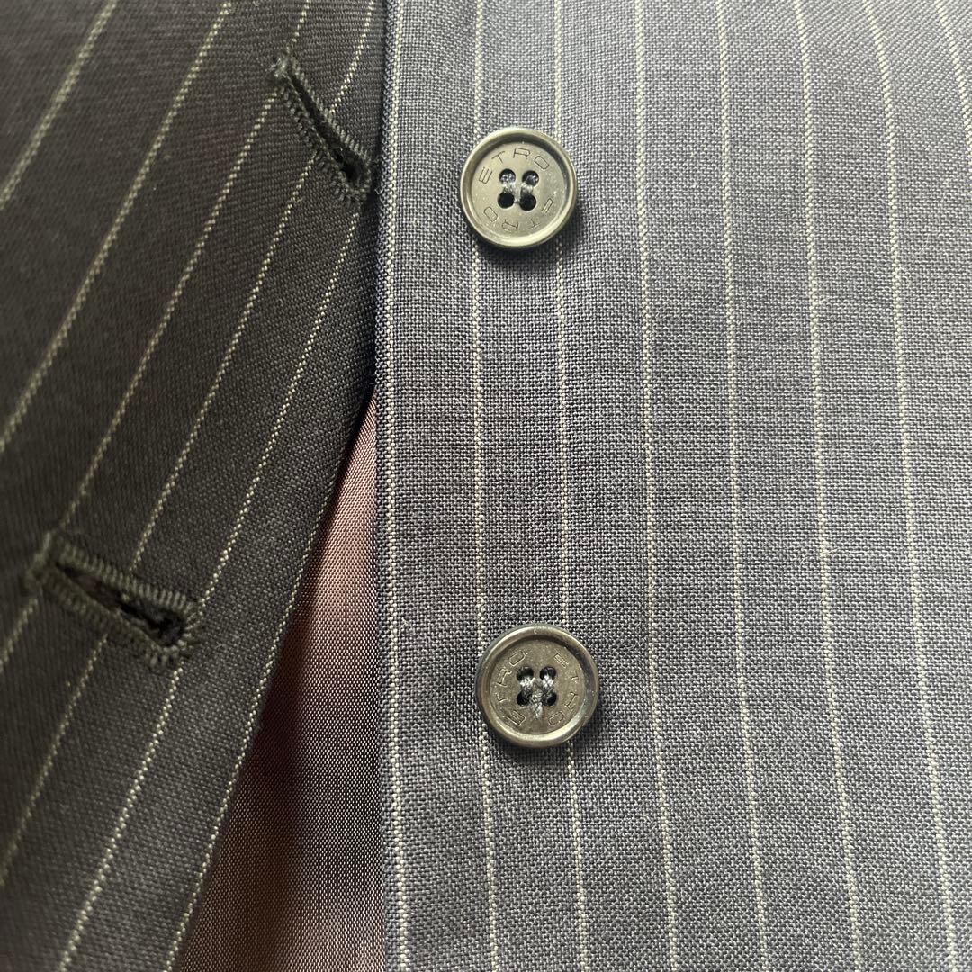 ETRO ストライプ フォーマルベスト サイズ38