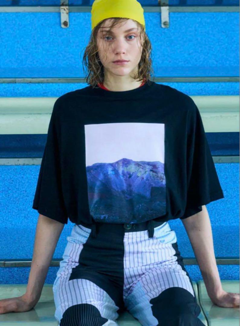 多様な ナゴンスタンス 富士山 Tシャツ 新品タグ付き ブラック トップス