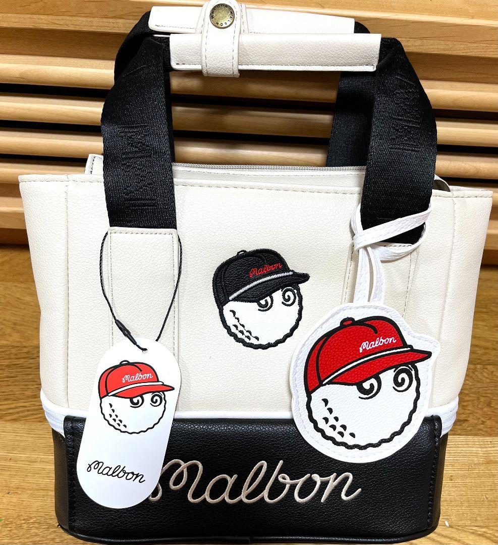 即発送対応○ゴルフカートバッグMalbon Golfネイビー紺色 ゴルフ