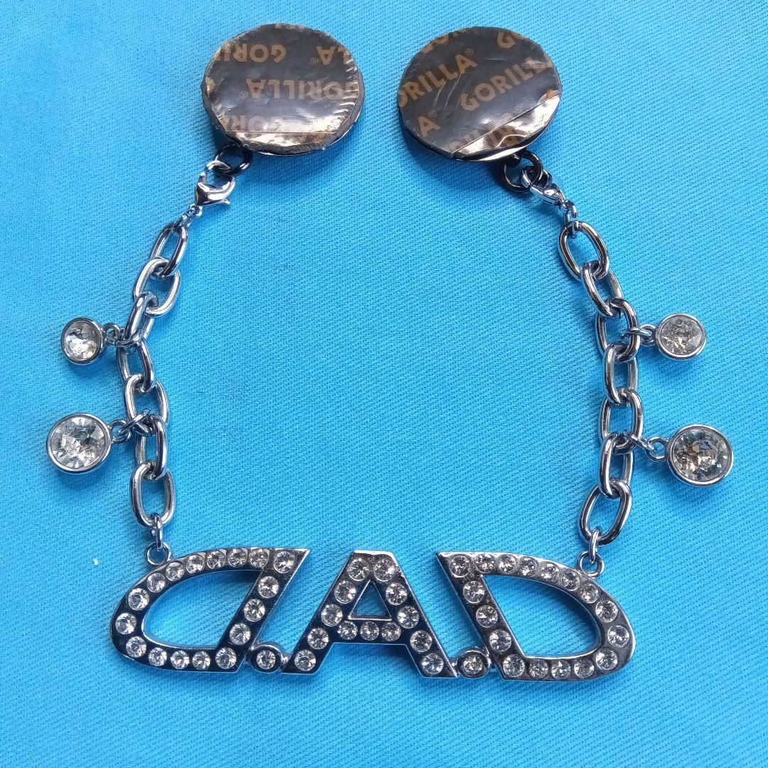 激安/新作 DADギャルソン/DADミラーネックレスクリスタルシルバー アクセサリー