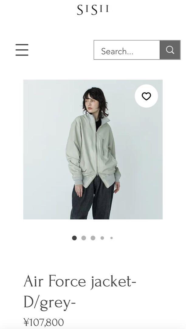 Sisii Air Force jacket レザー