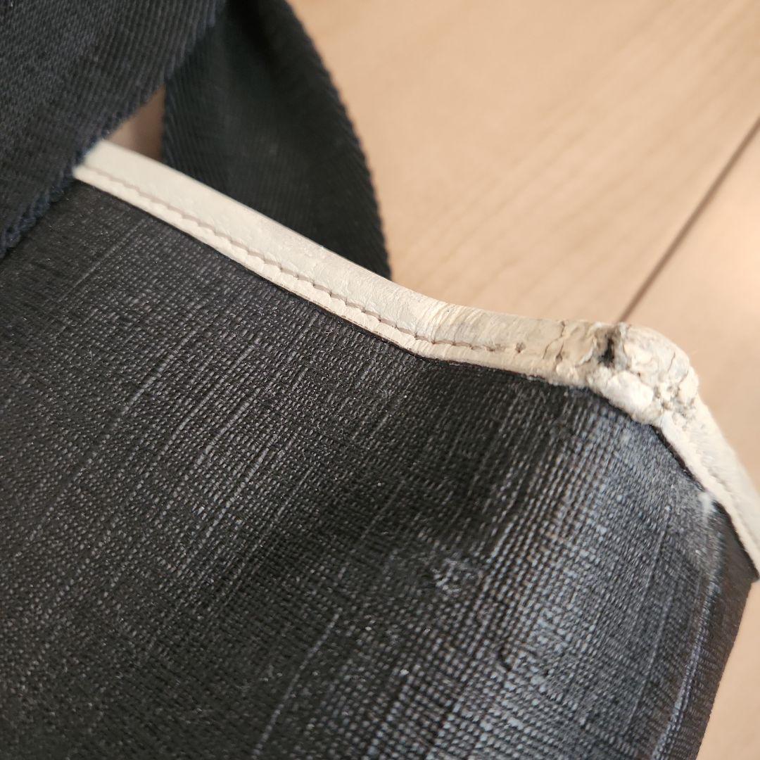 中古　GUCCI デカロゴ プリント トートバッグ 2way