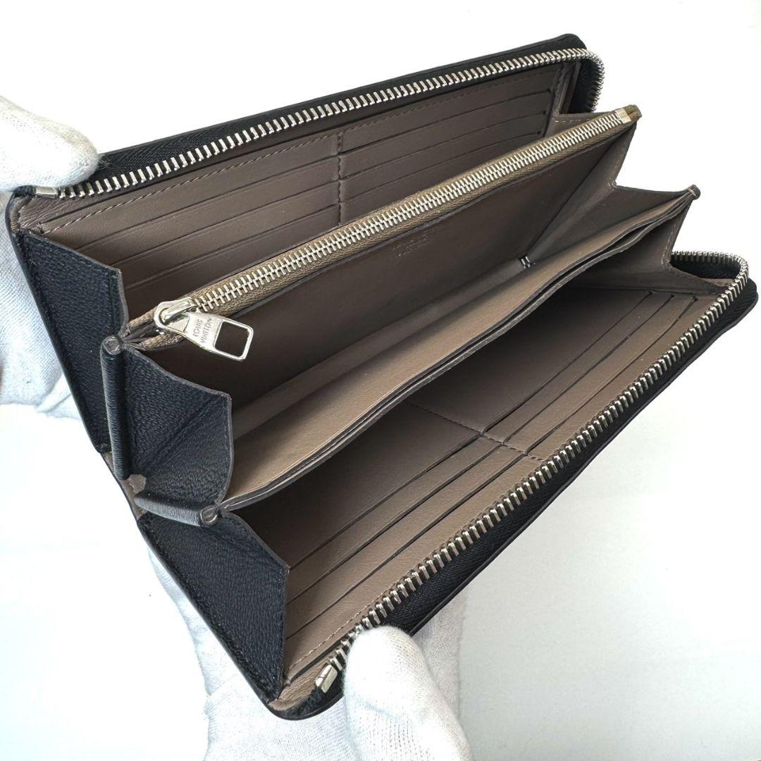 良品 ルイヴィトン ポルトフォイユ コメット トリヨン 財布 Ｌ字ファスナー 黒