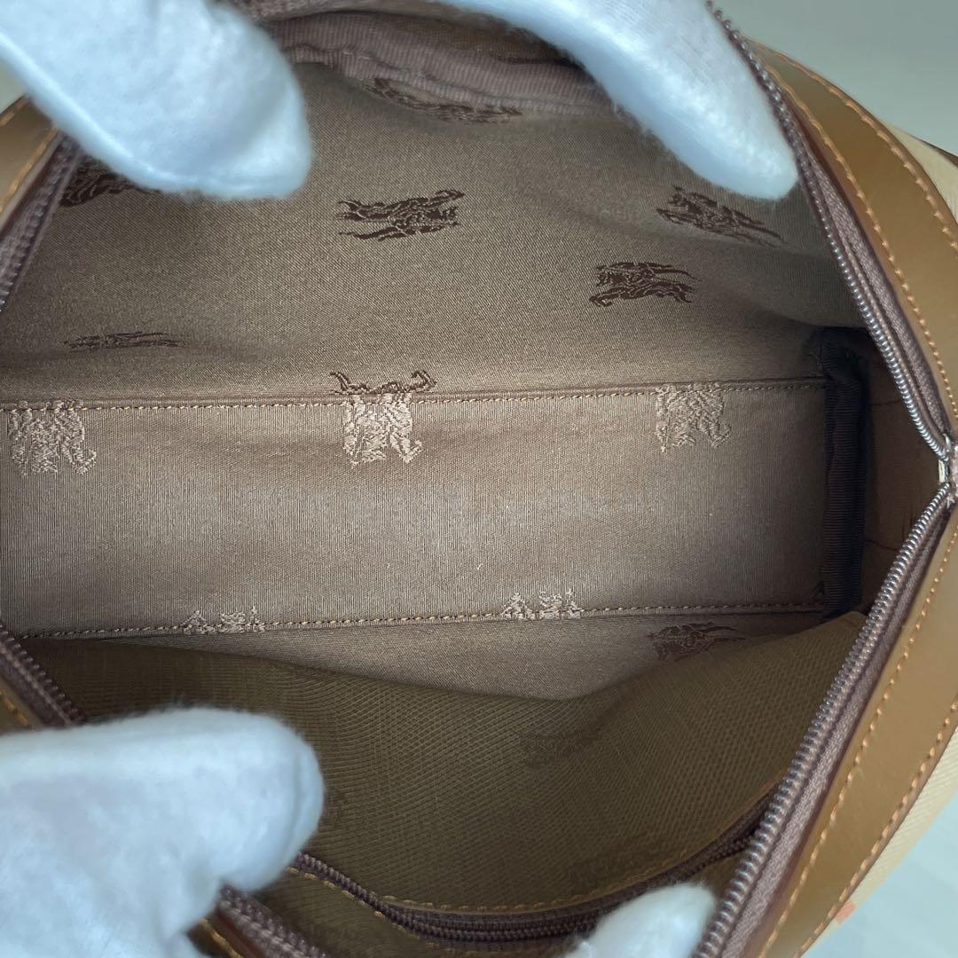 Burberrys　ショルダーバッグ　ノバチェック　シャドーホース　ブラウン