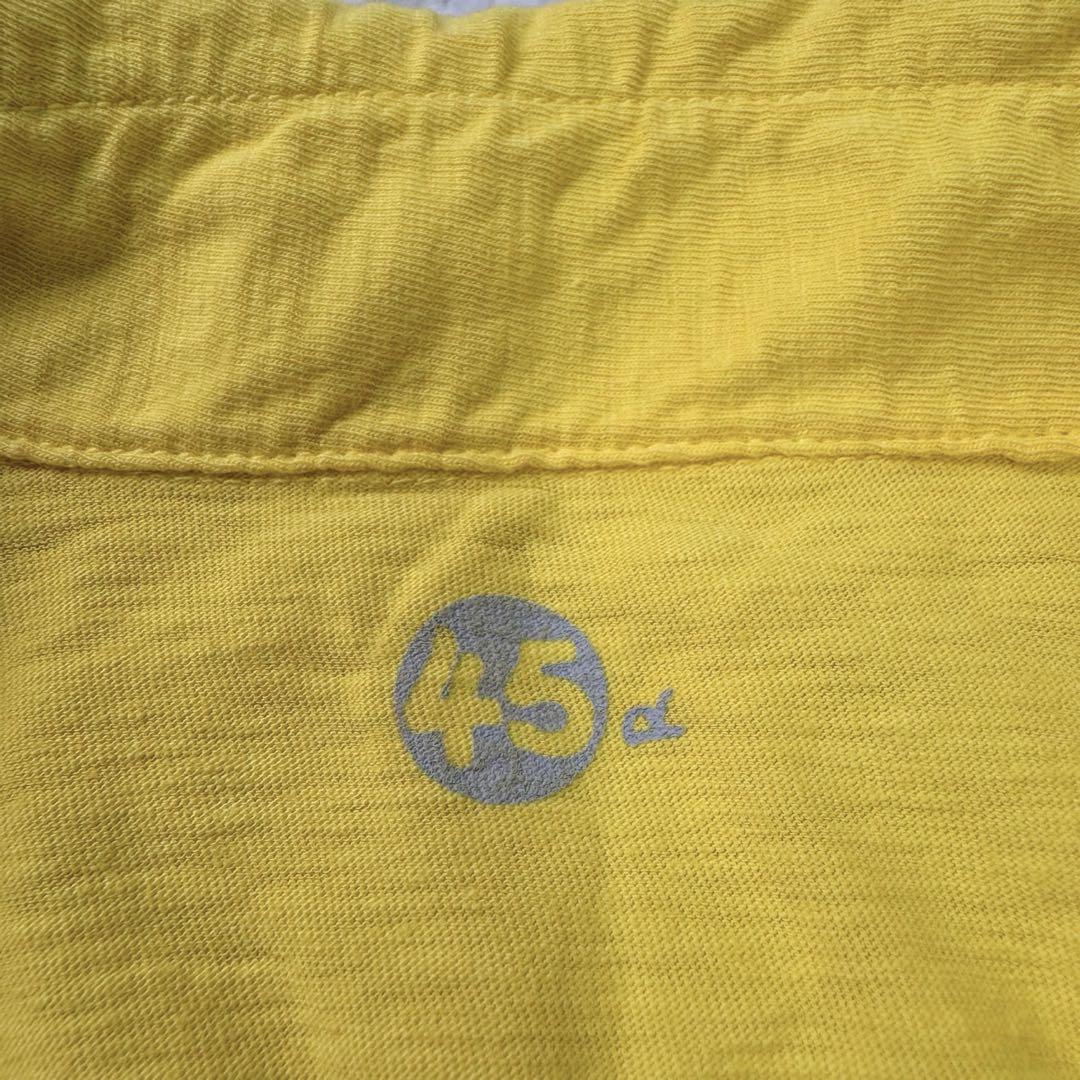 極美品】45R〈日本製〉現行 R刺繍ジンバブエコットン45星
