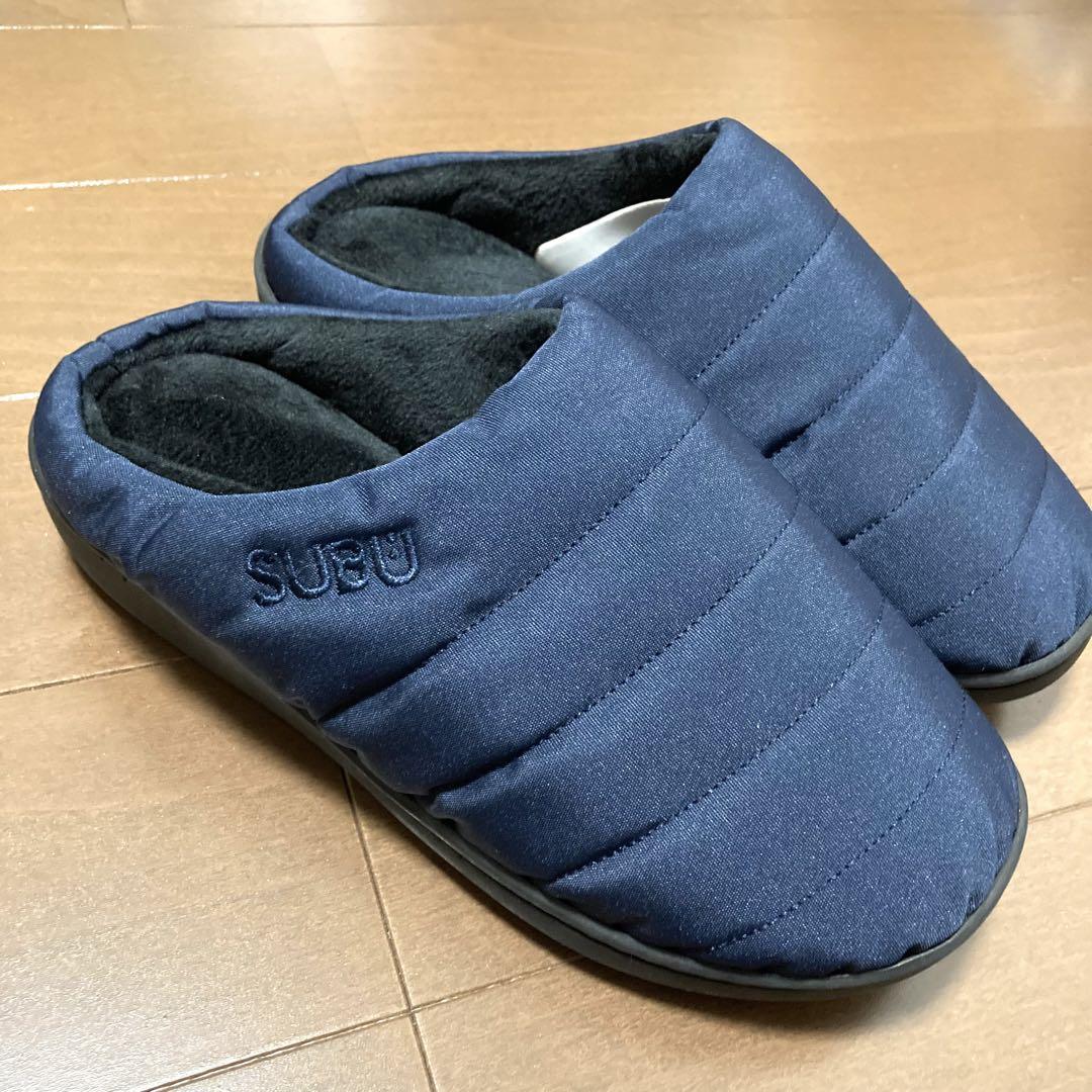 SUBU スブ 22-23.5cm アウトドア　サンダル ネイビー　暖かい