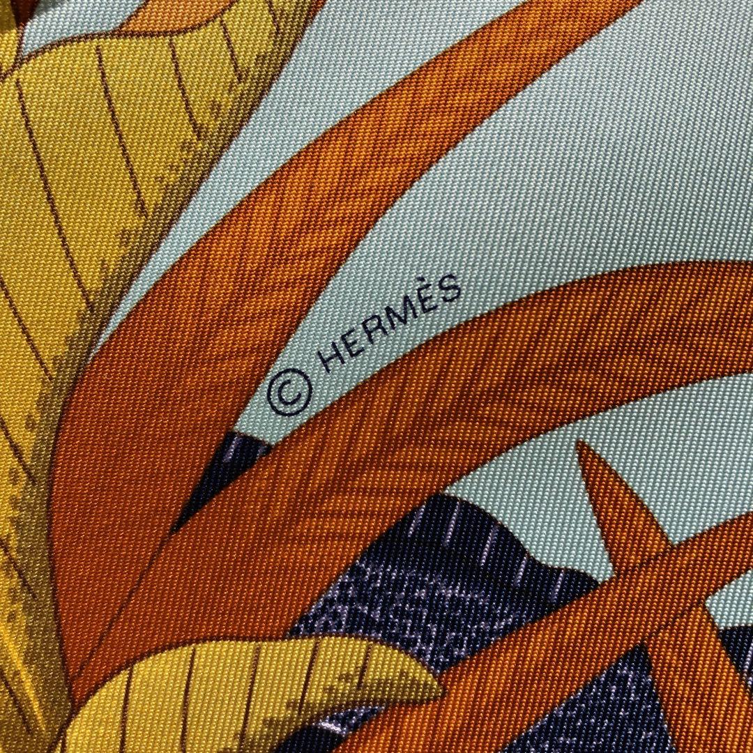 りあら様 BOX無し HERMES エルメス カレ90 ザンベジ川の行進