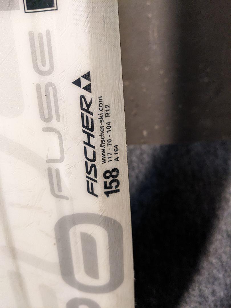 最終値下　Fischer Fuse 70 158cm スキーセット