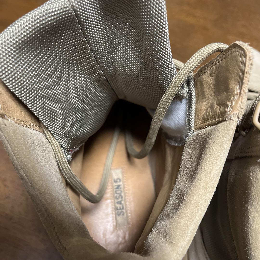 個人装備 YEEZY SEASON5MILITARY BOOT size42